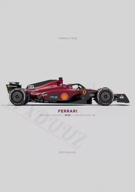 2023 F1 Teams Poster