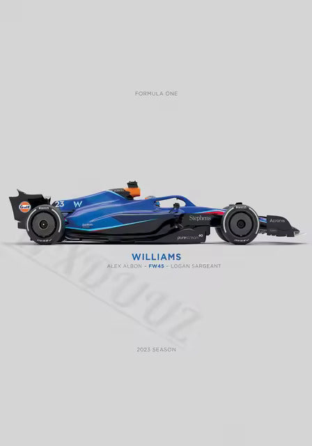 2023 F1 Teams Poster