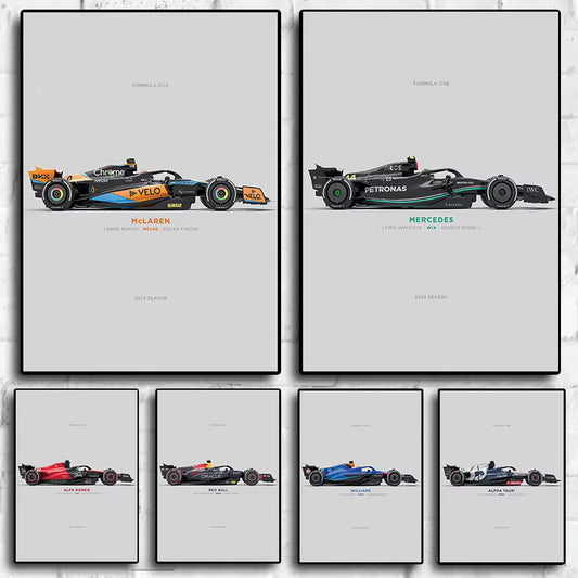 2023 F1 Teams Poster