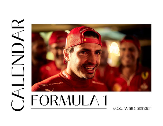 Carlos Sainz 2025 Calendar