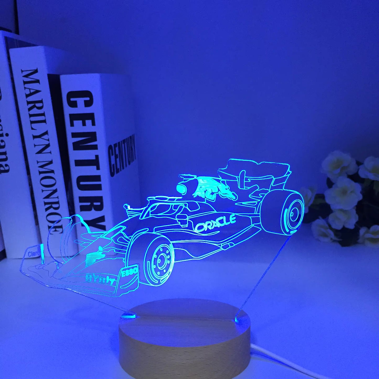 3D Illusion Lamp F1 (RED BULL)