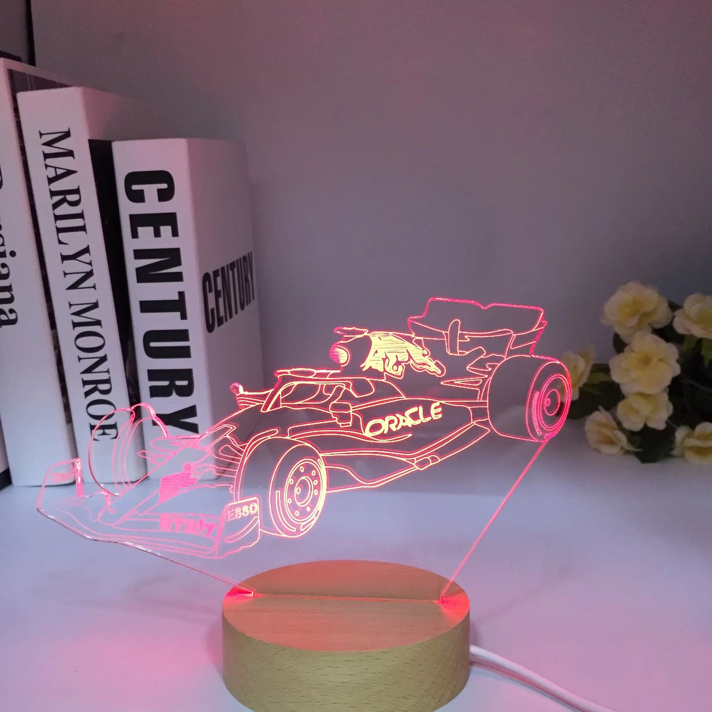 3D Illusion Lamp F1 (RED BULL)