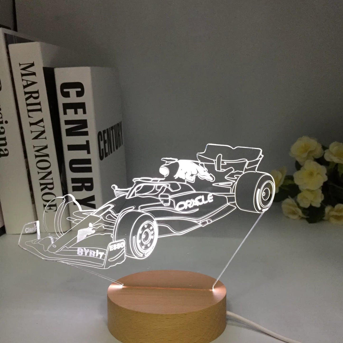 3D Illusion Lamp F1 (RED BULL)