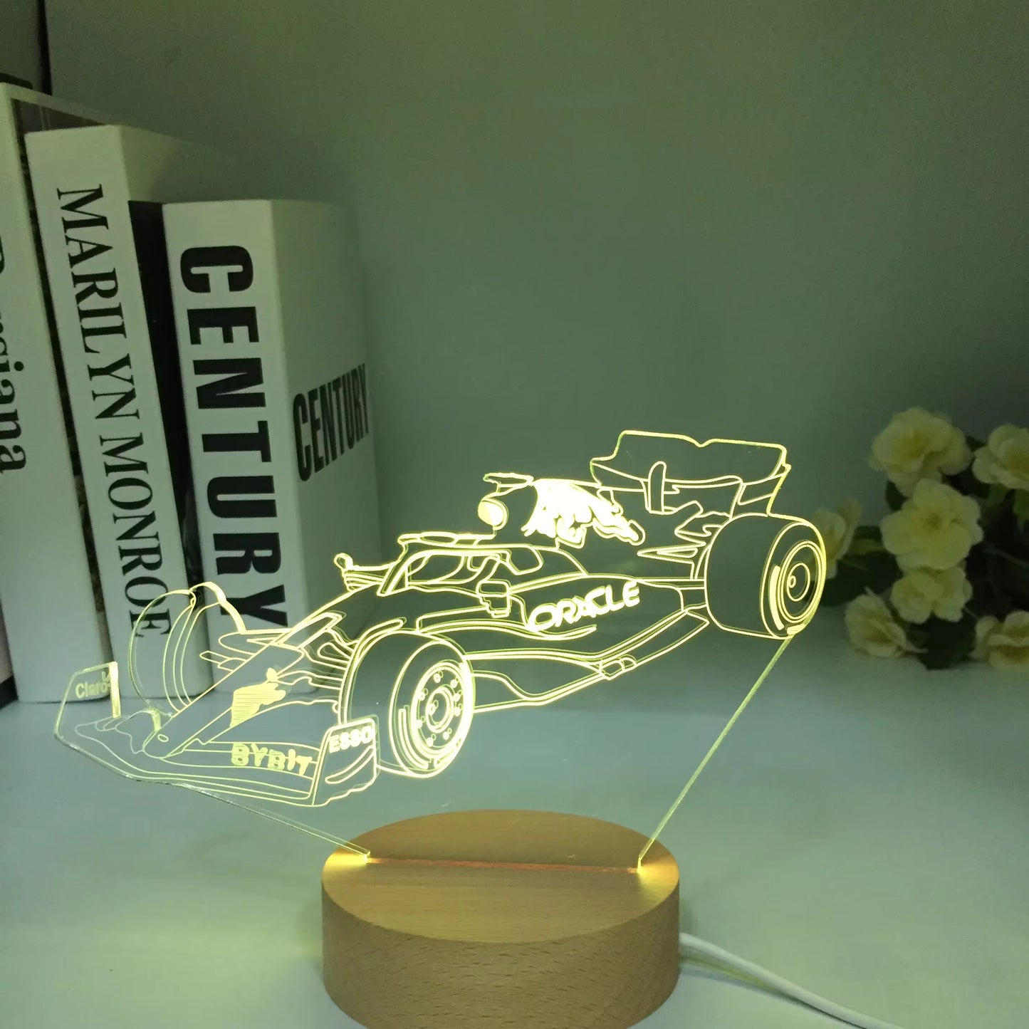 3D Illusion Lamp F1 (RED BULL)