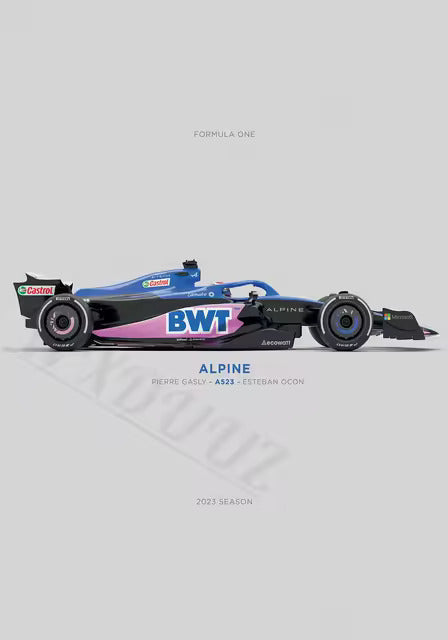 2023 F1 Teams Poster